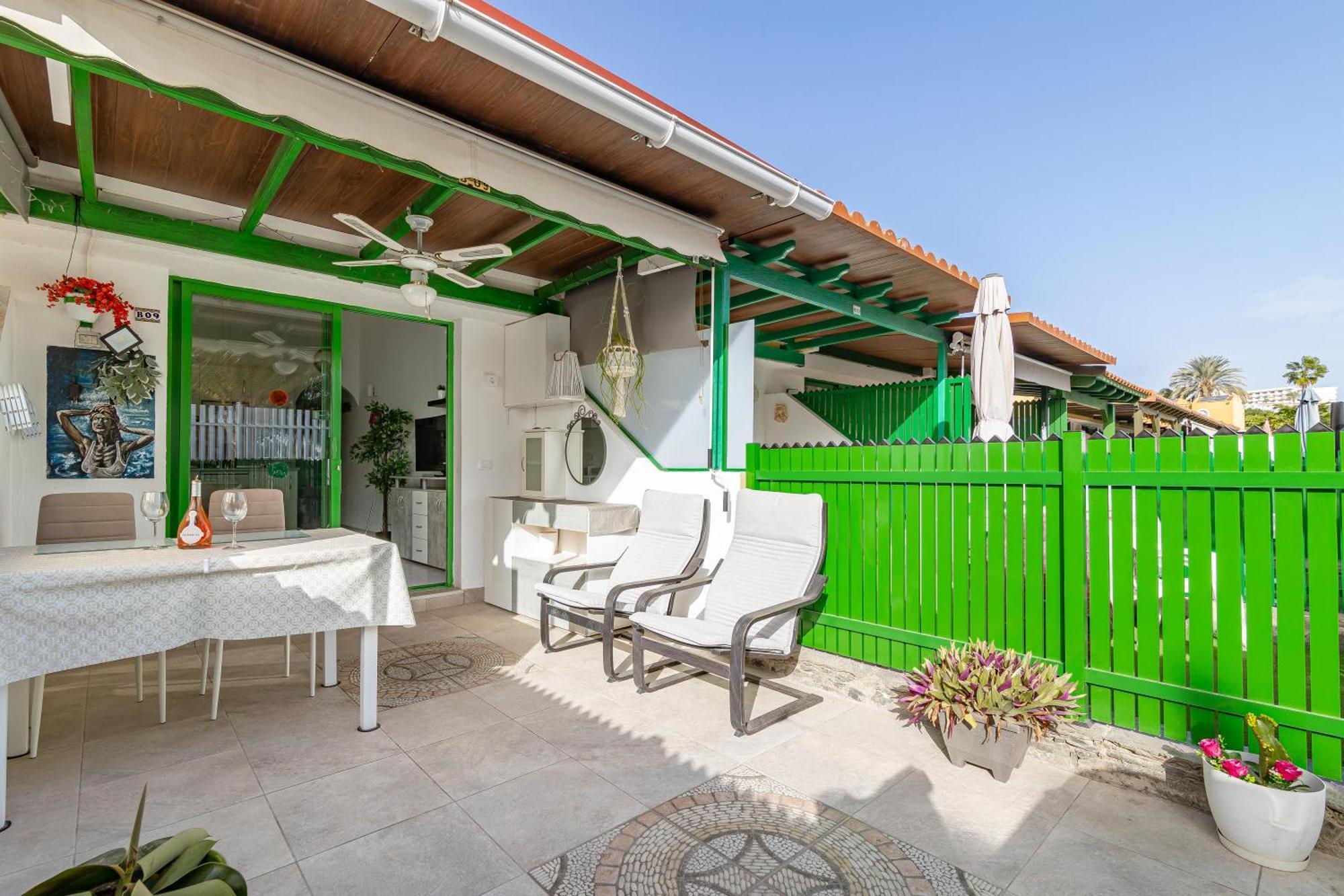 Andrea'S Bungalow, Garden, Barbecue And Pool! San Bartolomé Ngoại thất bức ảnh