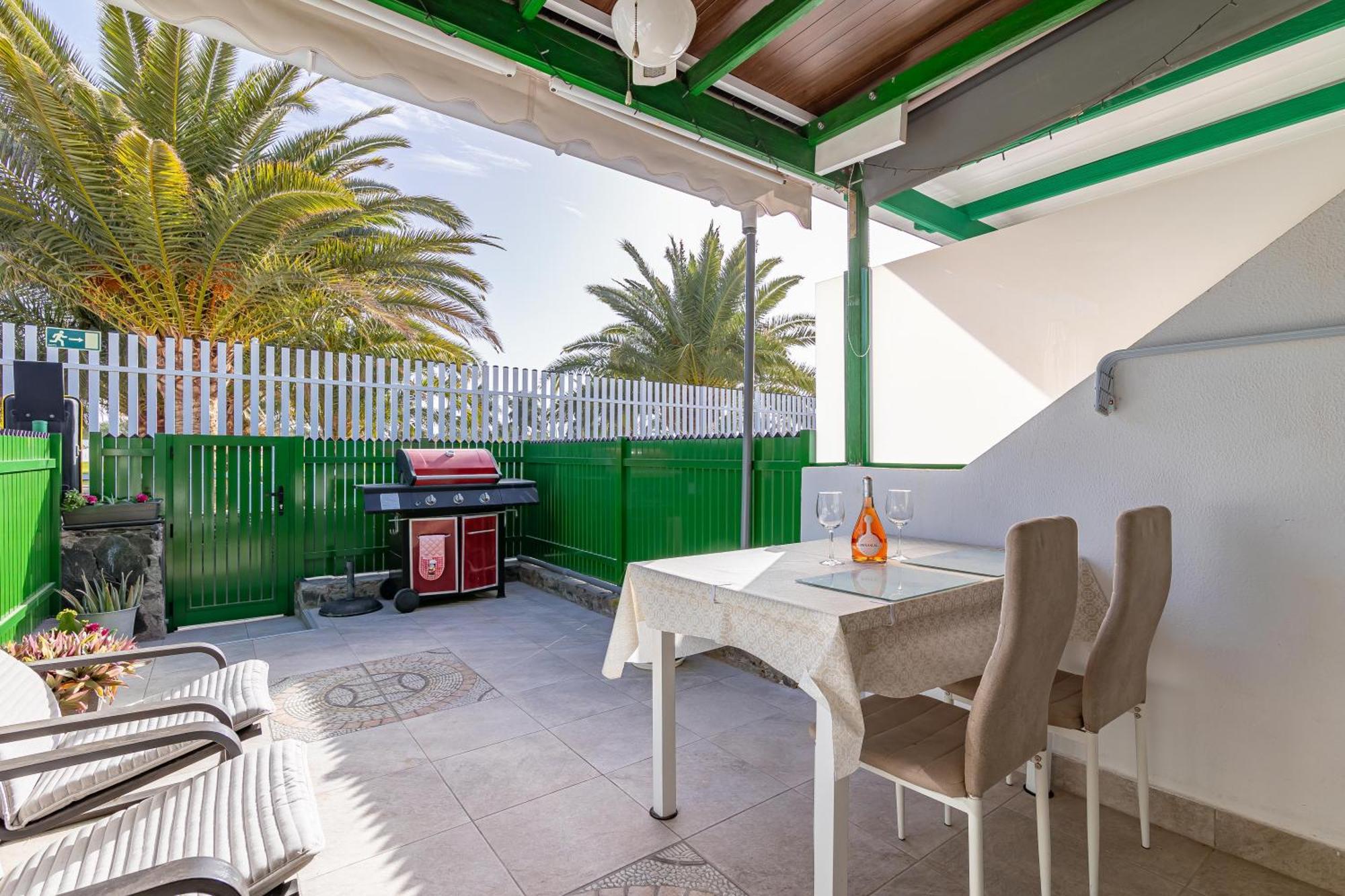 Andrea'S Bungalow, Garden, Barbecue And Pool! San Bartolomé Ngoại thất bức ảnh