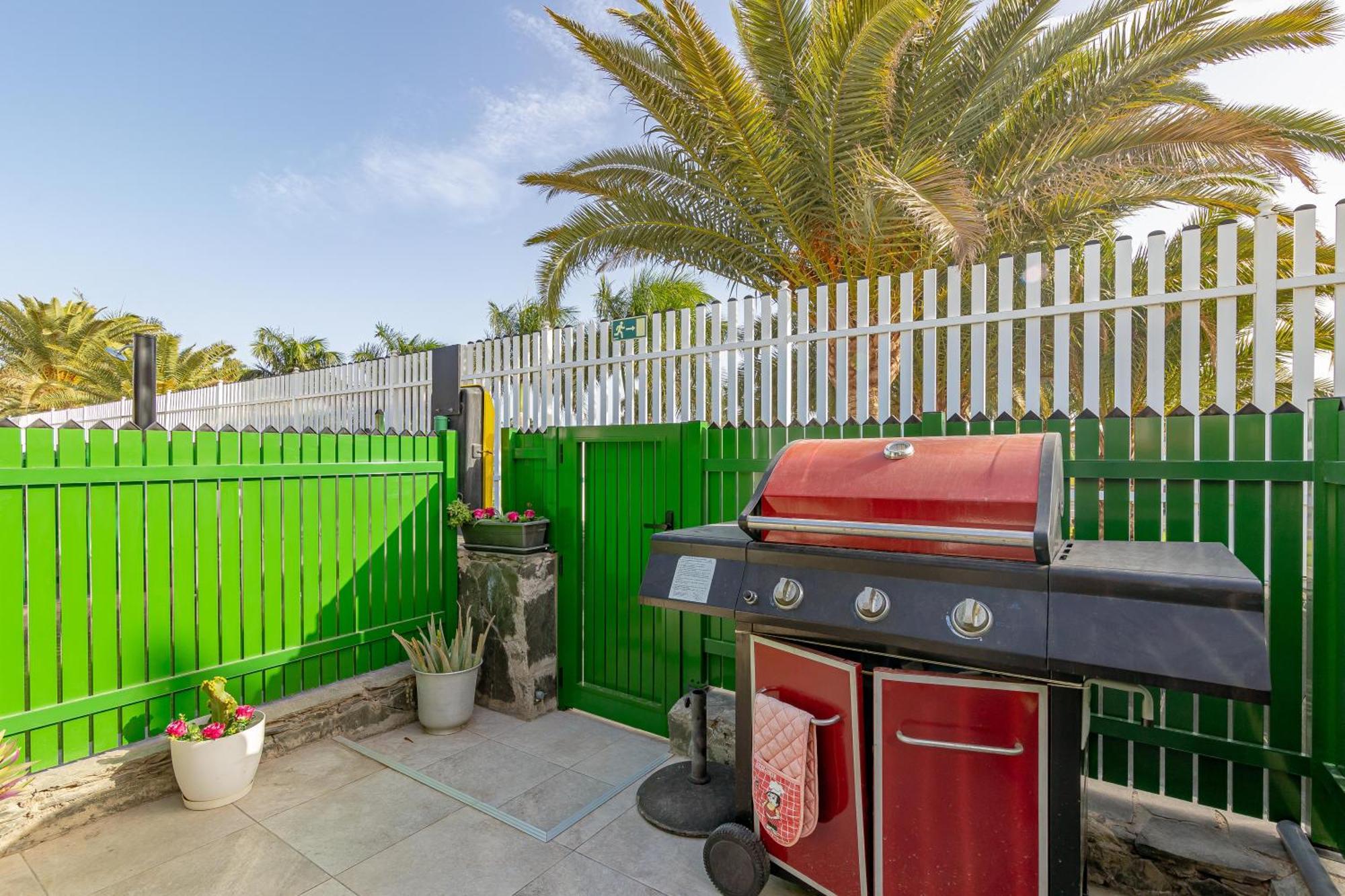 Andrea'S Bungalow, Garden, Barbecue And Pool! San Bartolomé Ngoại thất bức ảnh